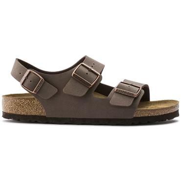 Birkenstock Milano Birko-Flor Nubuck - Mocca